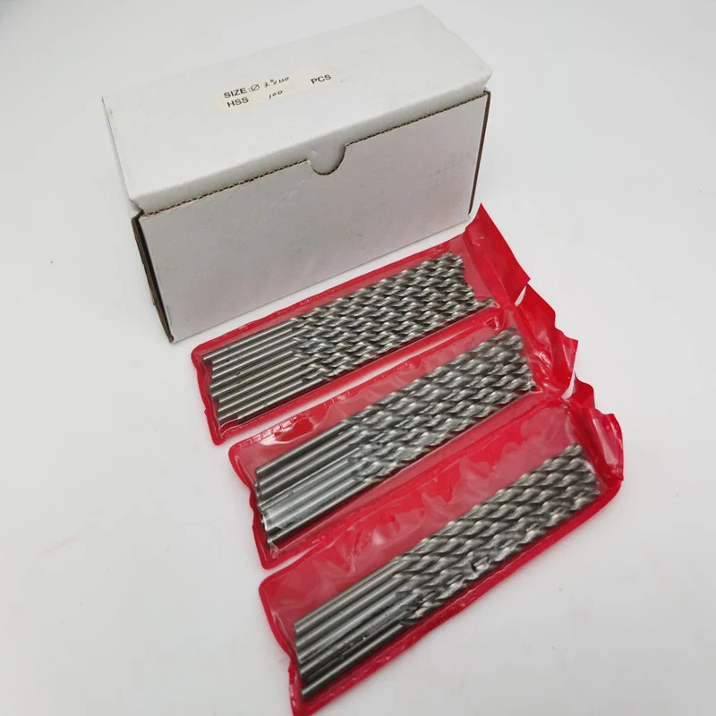 10/20 Stück Verlängerter Bohrer HSS Mini Gerader Schaft Spiralbohrer 0,5-3,2mm, Verlängerter Bohrer 60/80/100/120mm – Detail 7