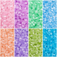 4mm 10g/Bag Domestic Super Excellent Glass Cat Eye Rice Beads Unique Loose Beads Handmade DIY Jewelry Earrings Accessories Mater