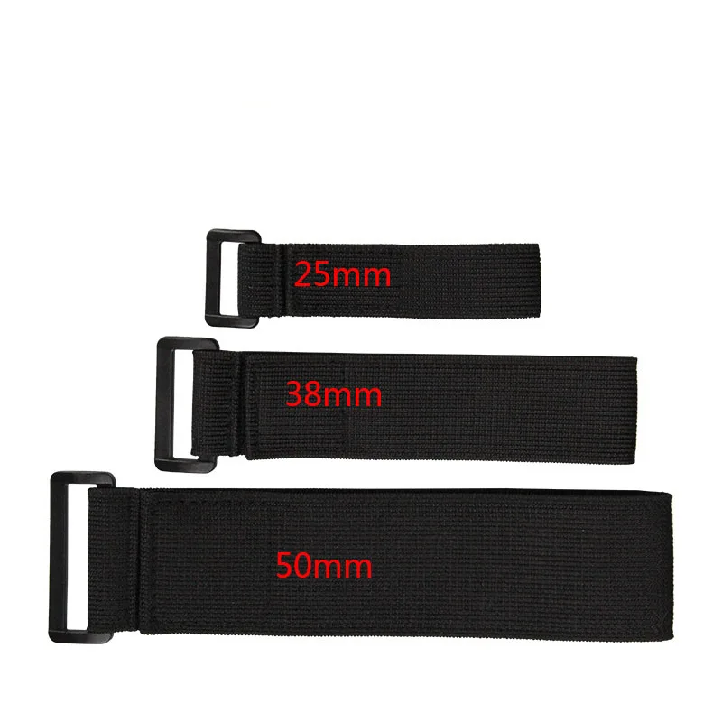 2/5PCS Customizable Elastic Reverse Buckle Nylon Magic Elastic Band Hook Loop Cable Ties Hook Straps sticky fastener tape