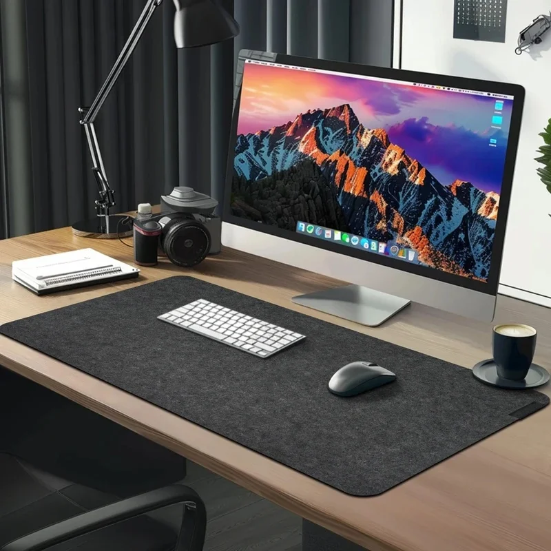Tapete de Mesa Grande XXL, Impermeável e Antiderrapante, Protetor Durável para Mouse e Teclado, Ideal para Escritório e Casa