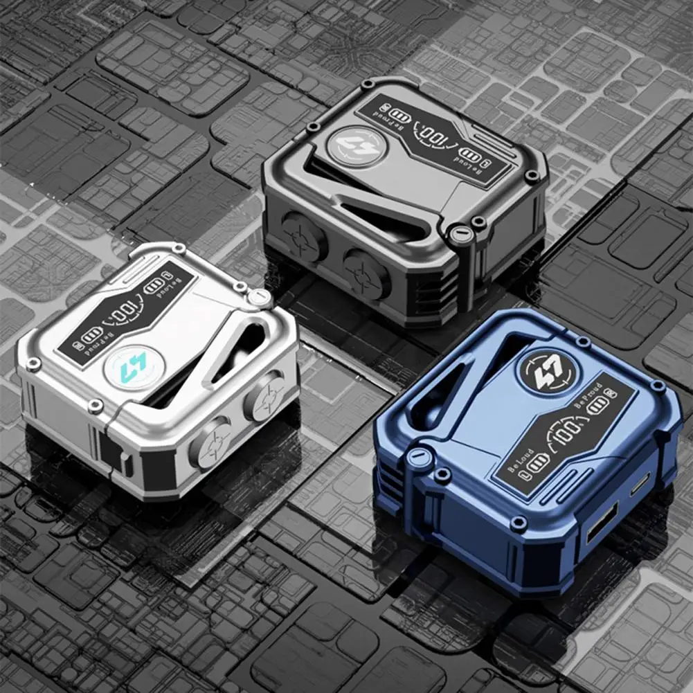 Słuchawki kompatybilne z Bluetooth wysokiej jakości bezprzewodowe słuchawki douszne dźwięk Hifi bezprzewodowy słuchawki douszne z mikrofonem redukcja szumów