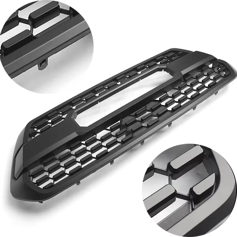 Dream Garage Factory Direct Matte Black Front Bumper Grille Hood Grill For 2016-2022 Tacoma Style Hollow Plastic Grill Accessor