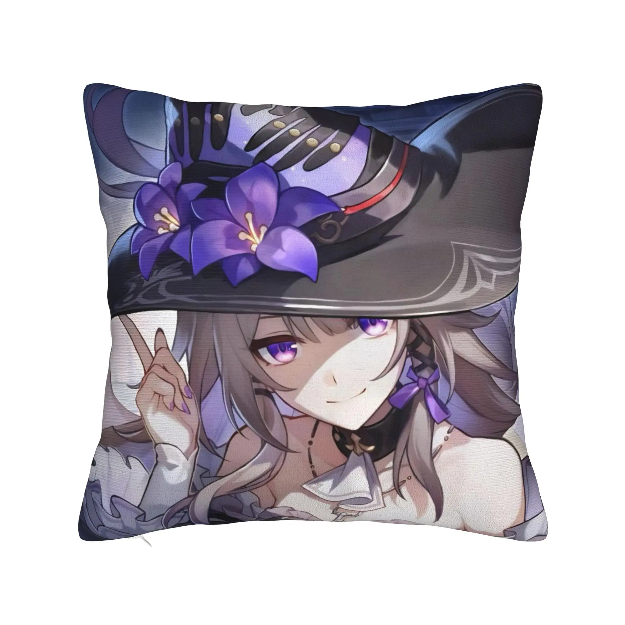 Decorative Pillow Cover Honkai Star Rail Product Home  Pillow Case Cover Square Multi Size