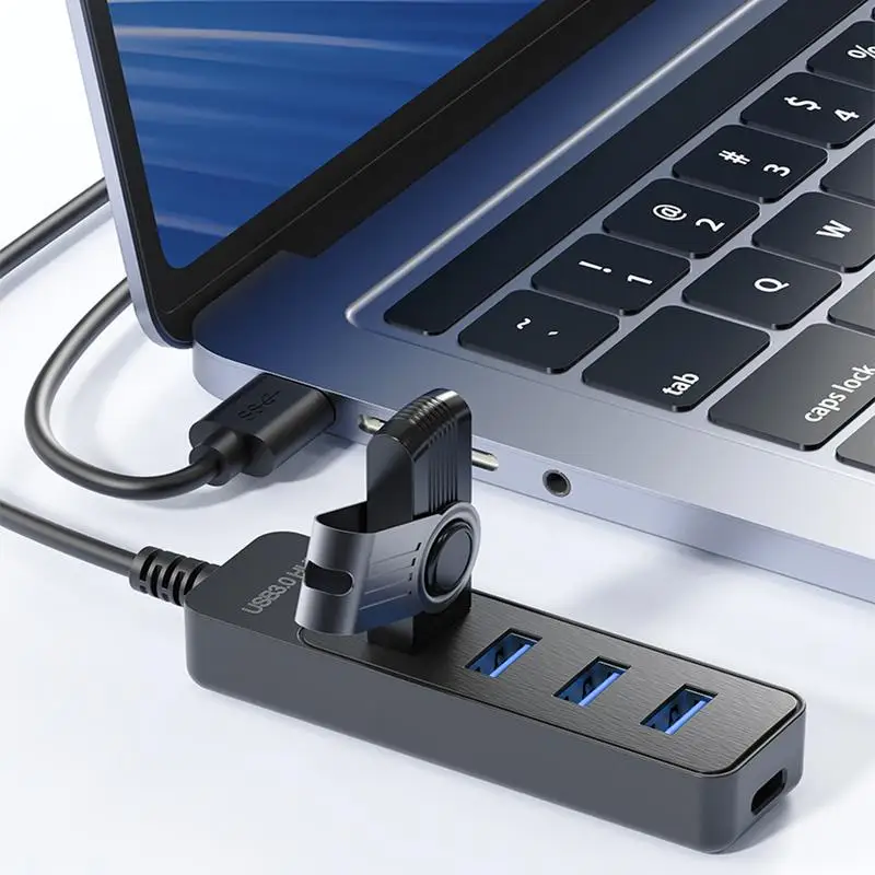 3.0 USB Hub High Speed Splitter USB Multiport Adapter Expander Switc-h Docking Stations & USB Hubs Power Adapter For Computer