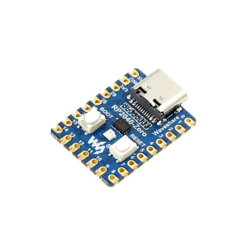 

RP2040-Zero, a Pico-like MCU Board Based on Raspberry Pi MCU RP2040, Mini ver.