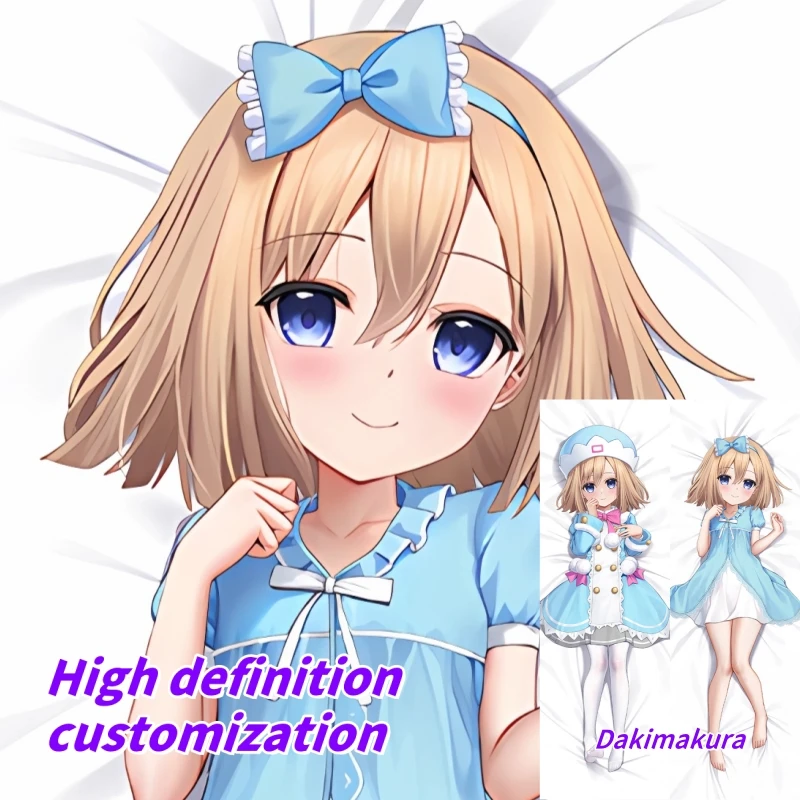 Dakimakura Anime Pillow Case Neptunia Series Rom Double-sided Print Of Life-size Body Pillowcase Gifts Can be Customized