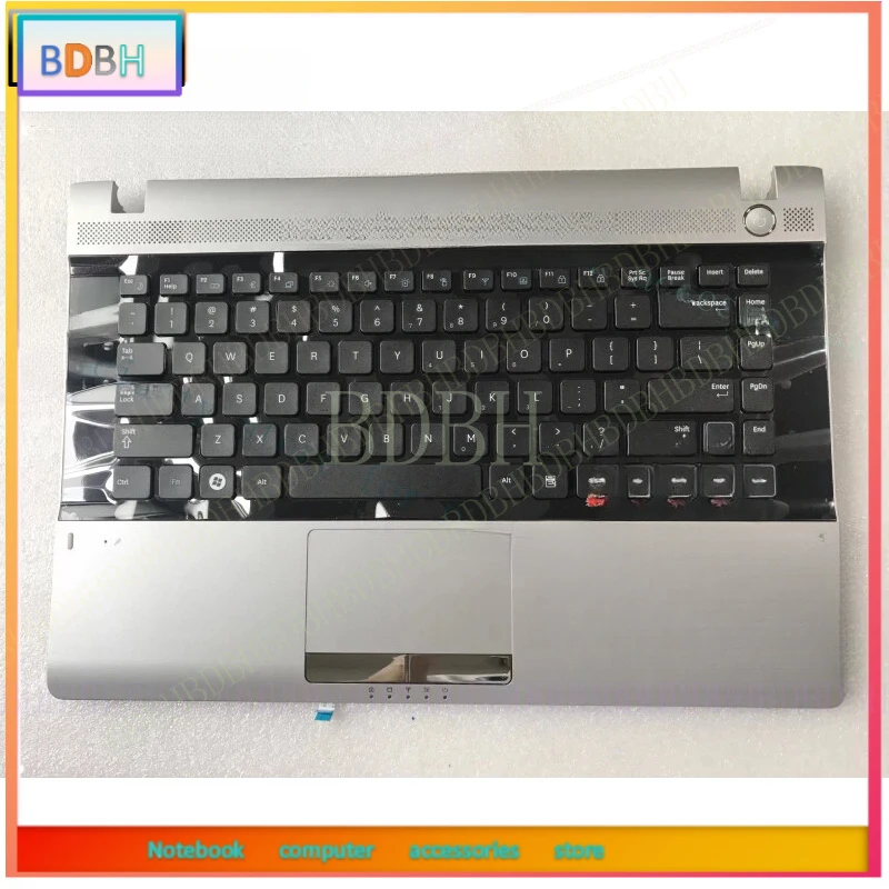 A+  Palmrest US Keyboard for Samsung RV411 RV415 RV409 RV420