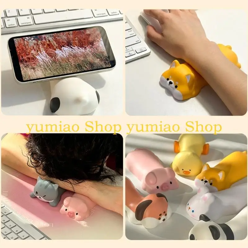 587B Office Supplies Ergonomic Mouse Pad Wrist Rest Support Pad Soft Comfortable