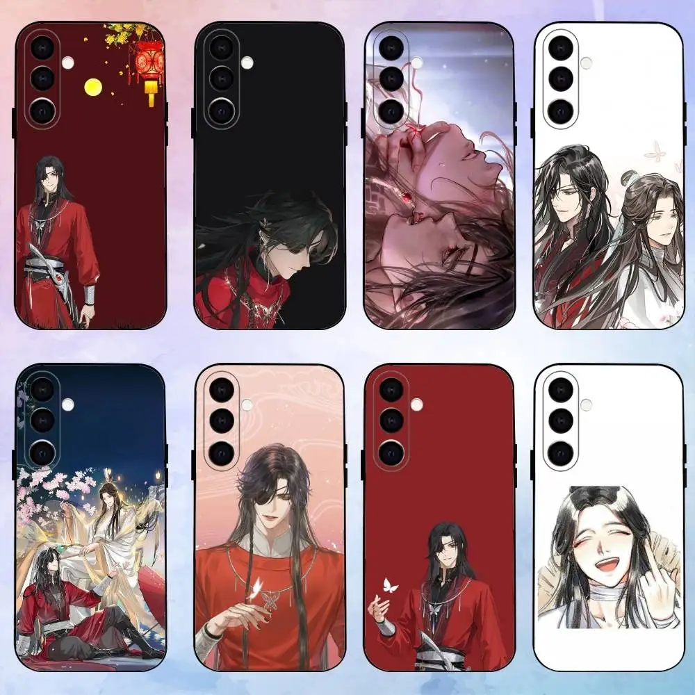 

Hot anime Heaven Official's Blessing Phone Case For Samsung Galaxy A73,31,32,72,41,53,52,71,22,Soft Black Cover2G