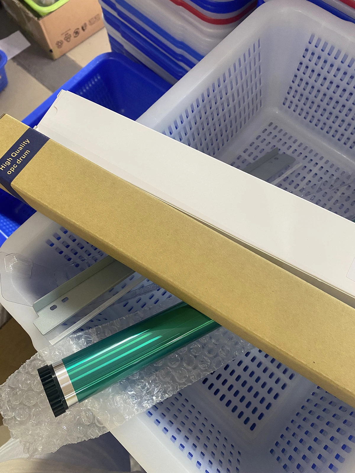 

1 комплект DR411 OPC барабан + лезвие 2510 3510 282 362 7728 для Konica Minolta Bizhub 223 283 363 423 Di 250 350 251 351 лезвие для очистки барабана