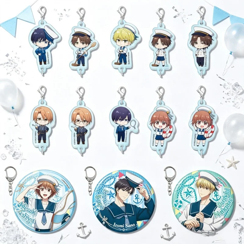 Hana-Kimi: For You in Full Blossom Anime Acrylic Keychain Bag pendant Sano Izumi/Nakatsu Shuichi  pendant decoration Gifts 6cm