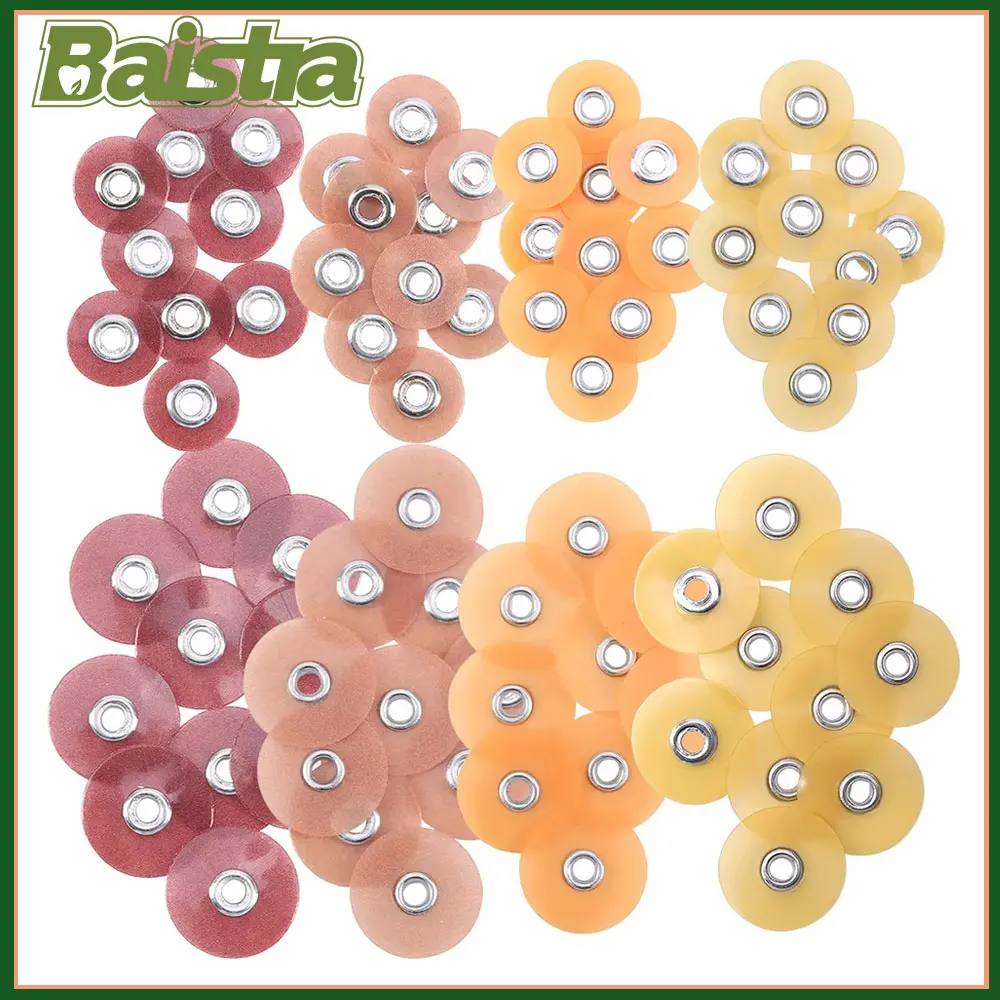 

Dental Finishing and Polishing Discs for Composites Ceramics and Glass Ionomer Restorations Superfine/Fine/Medium/Coarse Type