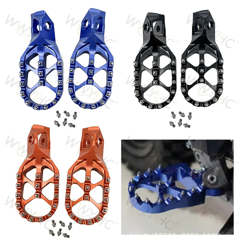 Constant Ship Modified Pedal Off-road Motorcycle Front Pedal CNC Aluminum Alloy Pedal