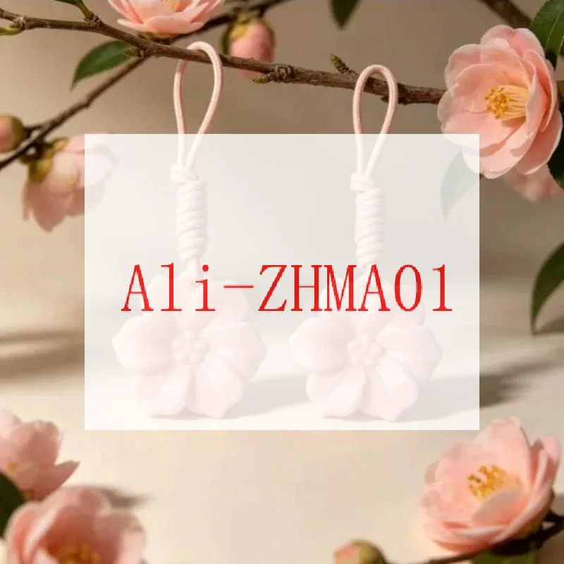 New Sale Camellia Scented Wax Hanging Ornament Natural Aromatherapy Wax Melt Fragrance Sachet For Closet Drawer Home Decor
