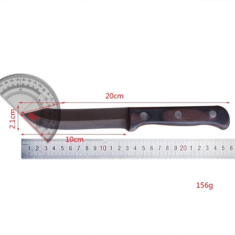 Hand forged fish boning knife slicing knife multi-purpose segmentation knife household stainless steel fruit cleaver knife cover