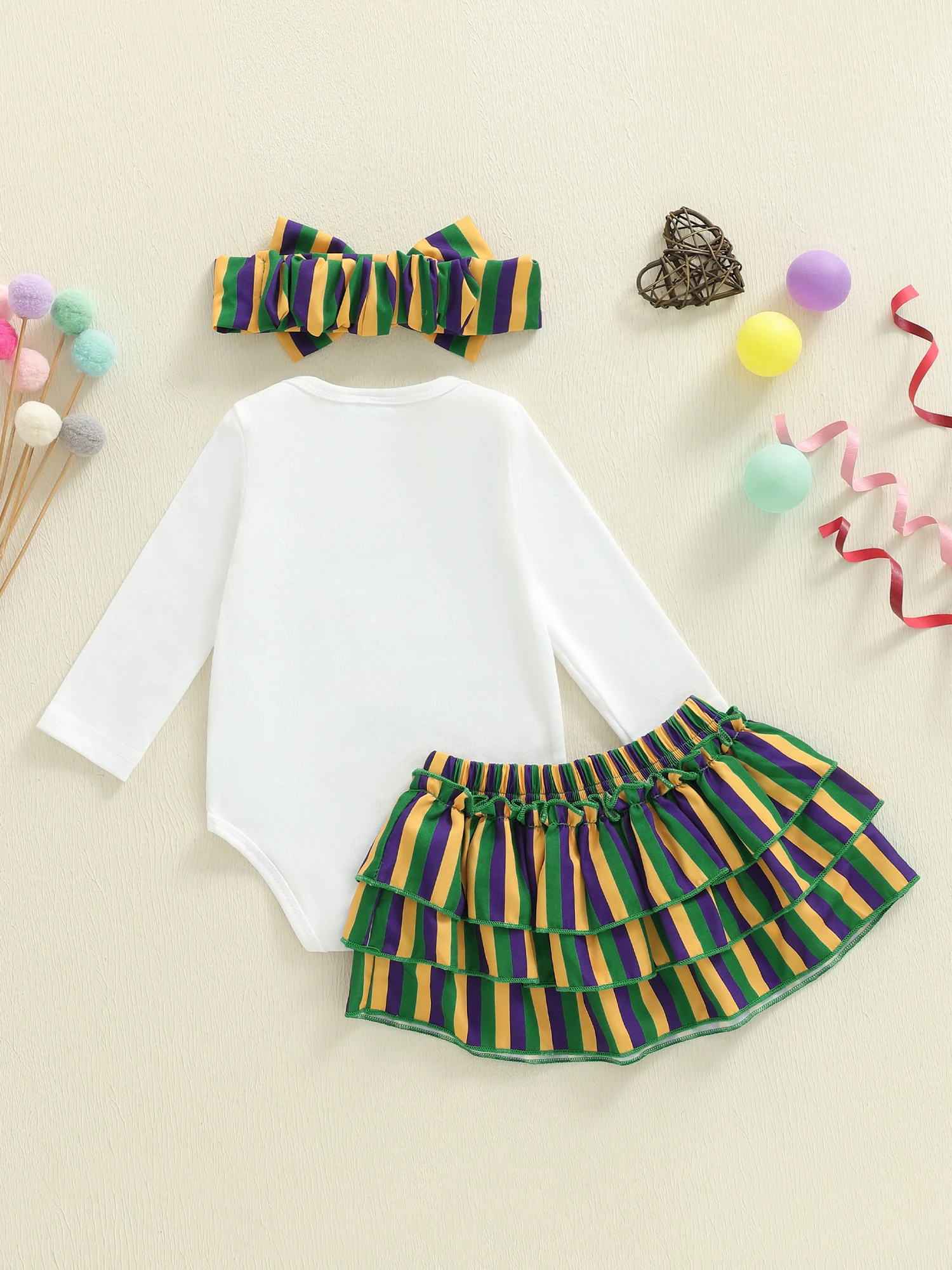 

Toddler Girl Halloween Costumes Pumpkin Face Print Long Sleeve Round Neck Romper Tutu Skirt Bow Headband 3 Pcs Set for Party