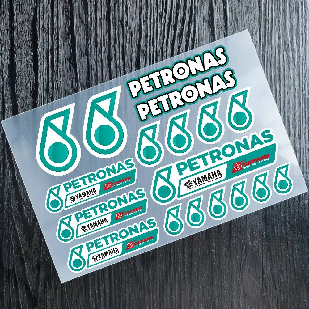 Stickers For PETRONAS Moto Sticker Auto Body Bumper Windows Motorcycle Laptop Walls Vinyl Decal Car Tuning Accessories