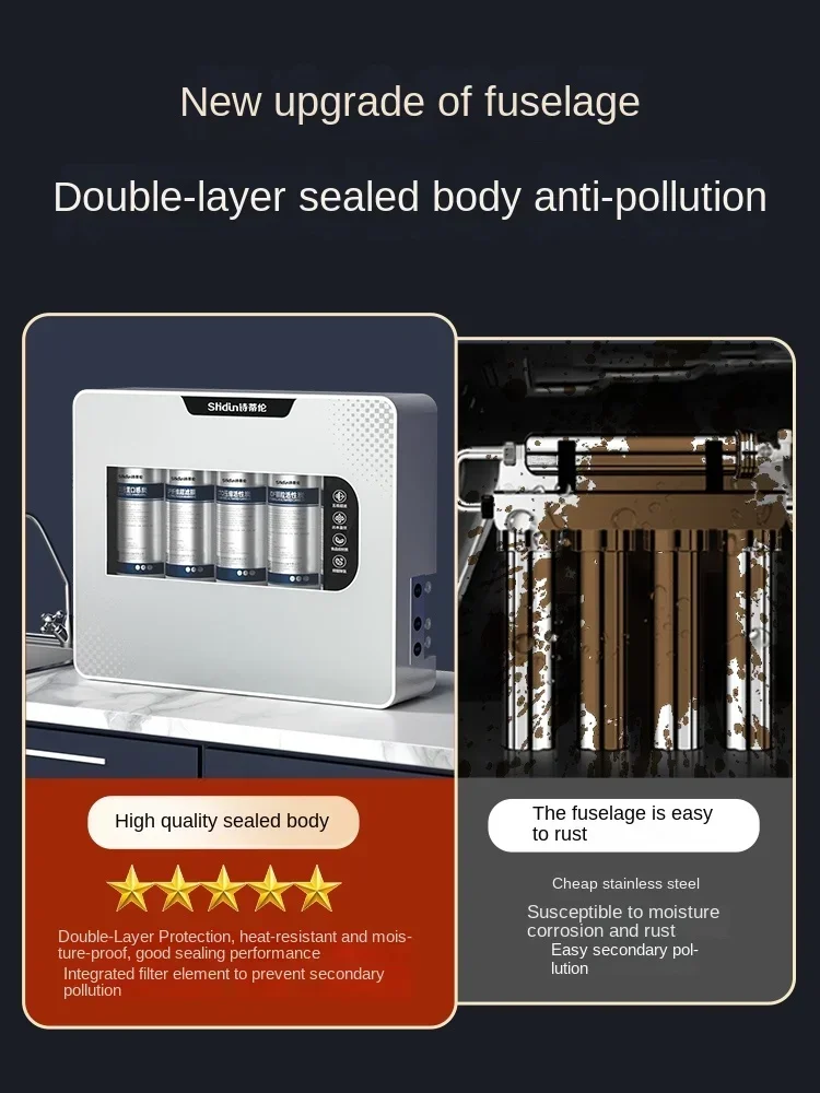water purifier direct drinking household ultrafiltration machine front kitchen wall-mounted tap water under kitchen