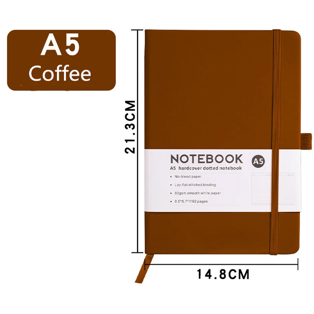 Cuaderno con correa A5 y A6, Bloc de notas para diario, pequeño libro de negocios portátil, papelería, suministros escolares de oficina, cuaderno de