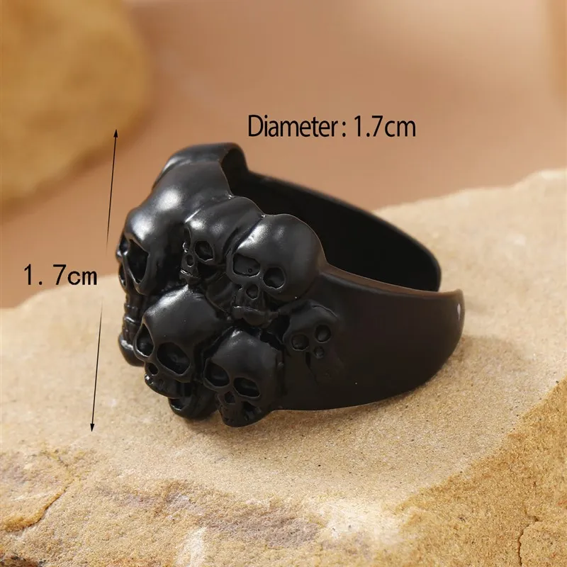 

Exotic Hollow out Embedded Straight Ring round Ancient Ethnic Sle Faionable Alloy Jewelry Ring Cross-Border Hot S New ...