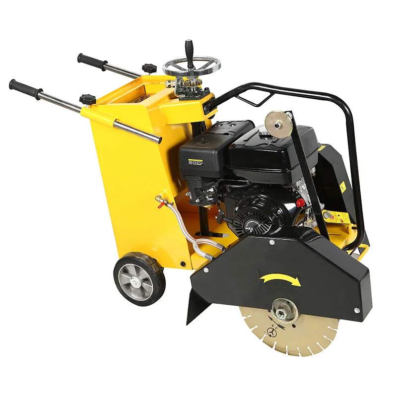 Road Cutter Concrete Cutter Powered 16CM Cutting Depth Long Lifetime Construction Tool