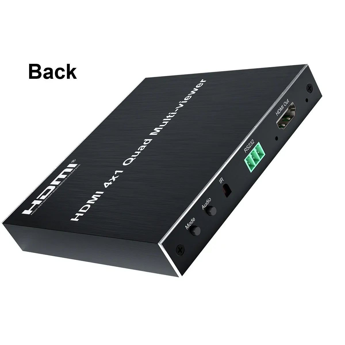 4k HDMI Quad Multi-viewer 1080P 60Hz 4 Channel Split Screen HDMI Switch 4x1 Multiviewer for PS4 Camera Laptop PC To TV Monitor