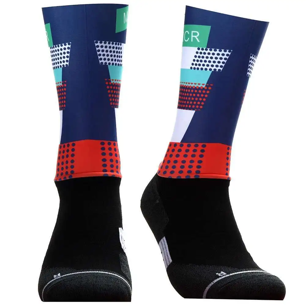 Anti Slip Professional Bike Socks Bicycle Compression Sport Sock Men And Women Street Sports Socks Racing Cycling Socks 08