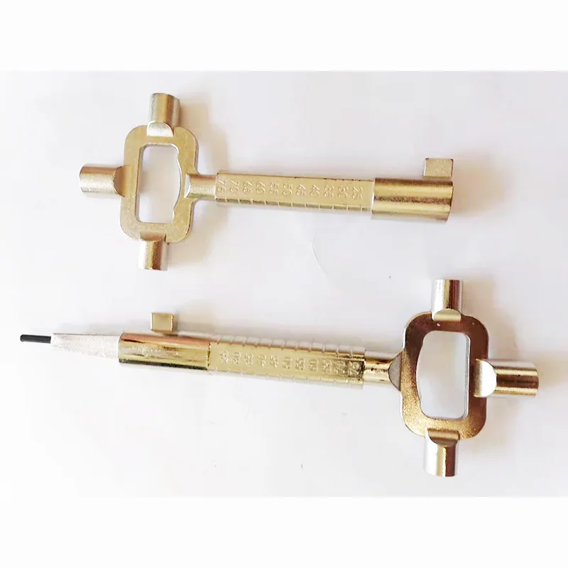 2PCS Key Puller Door Lock Cylinder Repair Measuring Long and Short Square Head Reverse Lock Body Emergency Tool Locksmith Tools
