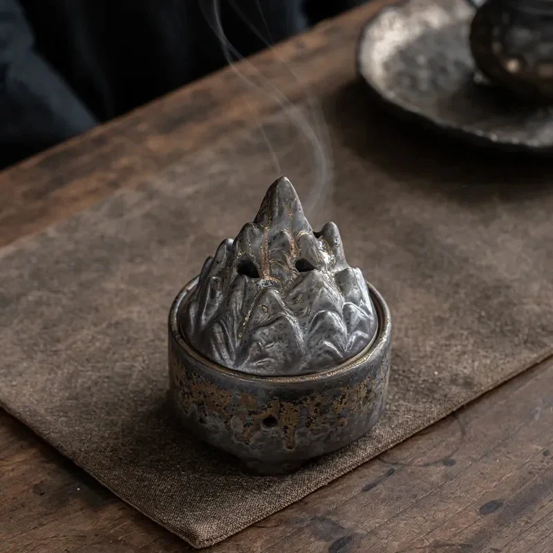

ceramic incense burners mountain shape ceramic incense holders accessories