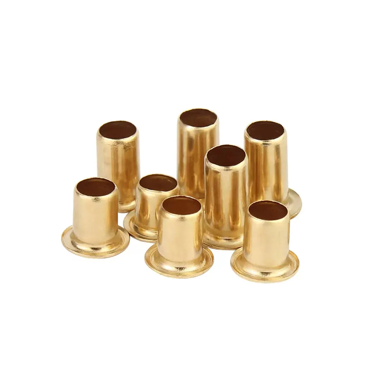 Copper Chicken Eye Buckle Rivet/Hollow Copper Rivet/Air Hole Buckle Ring M0.9M1.7M2.3M3M5M6