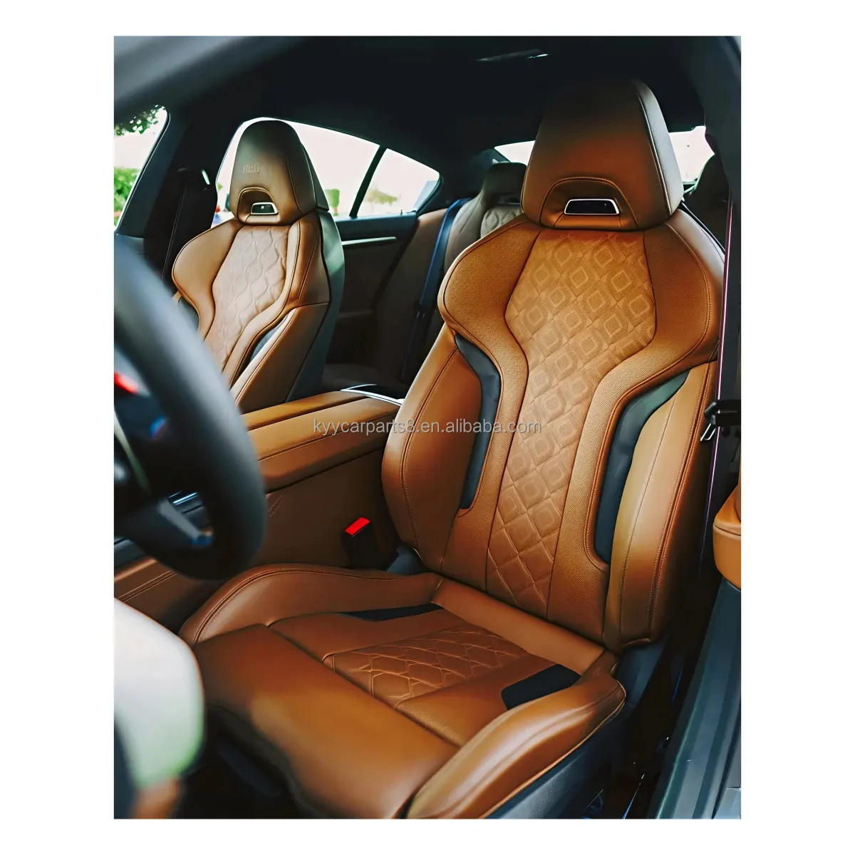 For BMW M 3/4 Series M3 M4M5 X3 X4 X5 X6 Racing Car Seat Retrofit Kit With Leather Seat Upgrade Brand