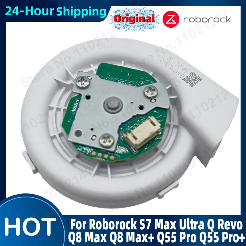 

Original Topaz SC Fan Motor Accessories For Roborock S7 Max Ultra Q Revo Q8 Max Q8 Max+ Q55 Pro Q55 Pro+ Parts 5400Pa 20N704U600