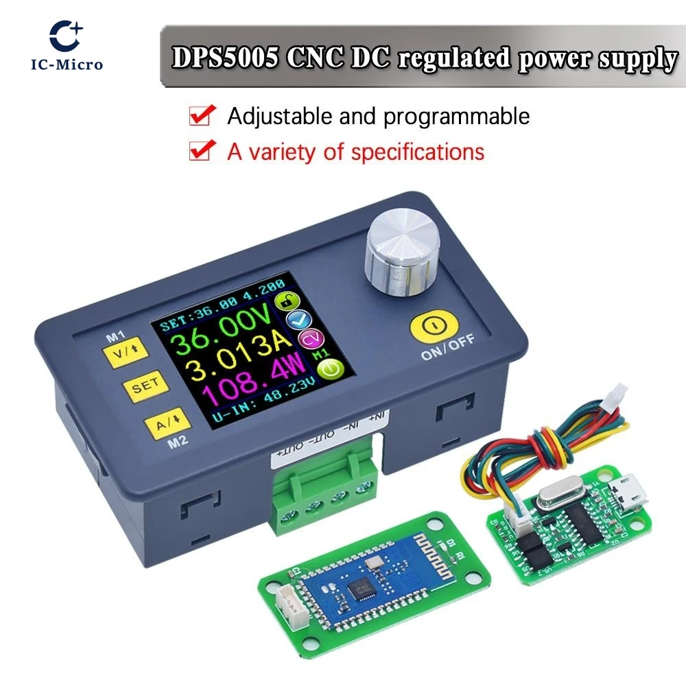 

DPS5005 Communication Constant DC - DC Voltage current Step-down Power Supply module buck Voltage converter voltmeter 50V 5A