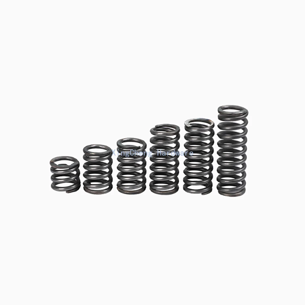 Manganese Steel Pressure Spring Compression Springs High Elastic Blackening Spring Wire Dia 1.5mm Outer Dia 8-25mm Length15-50mm