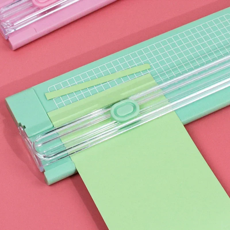 Portable A3/A4 Paper Cutter No Need To Carry Manual Paper Cutter Made Of Durable Plastic Suitable For School Home And Office Use