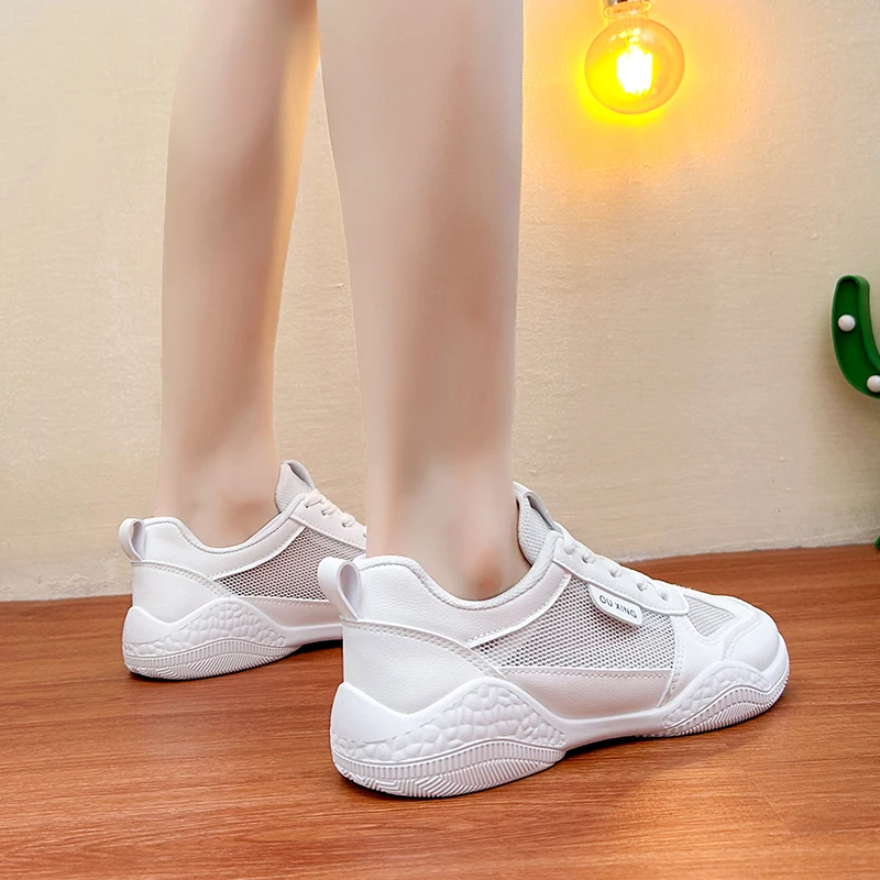 Casual Sneakers Women 2023 Summer Breathable Fashion Sports Shoes Ladies Comfortable Street Walking Shoes Influencer Footwear