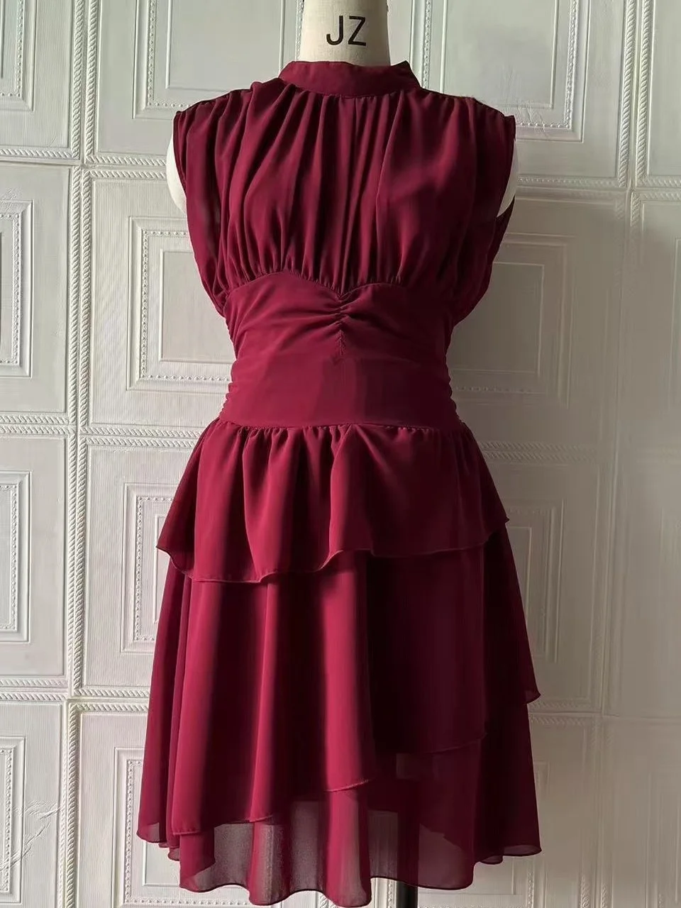 تنورة كعكة Ele round Ne Svel Dr Waist Cinched ort A-Line Dr للتاريخ والارتداء اليومي عالي الخصر ort Dr #2