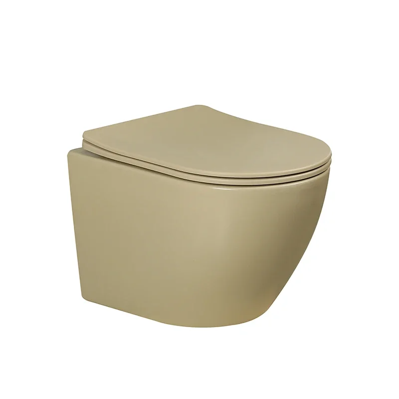 Bathroom Toilet,European Modern Wall-Hung Smart Toilet UF Material Square Washdown WC For Bathroom Or Washroom Use