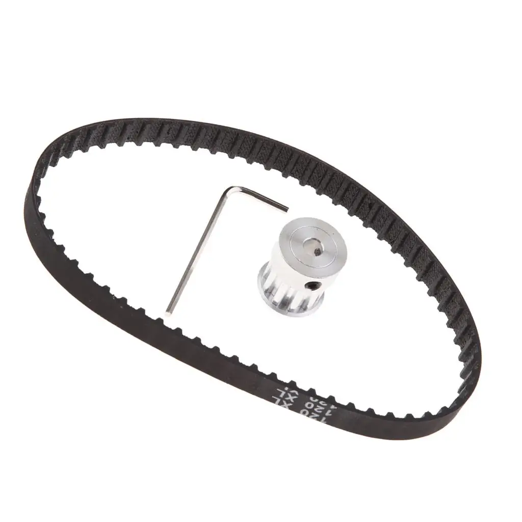 Alloy Timing Pulley Wheel Belt Screwdriver Spanner Set 5mm Bore for CNC Drill Connecting Rod