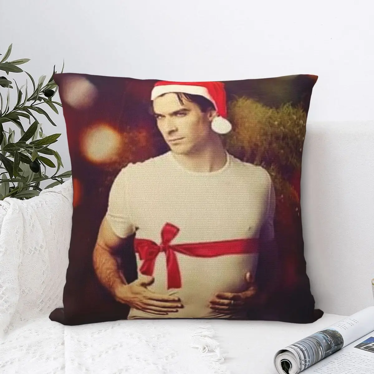 Sofa Decorations Damon Salvatore Pillowcases Stuff Pillow Cover Square Multiple Sizes