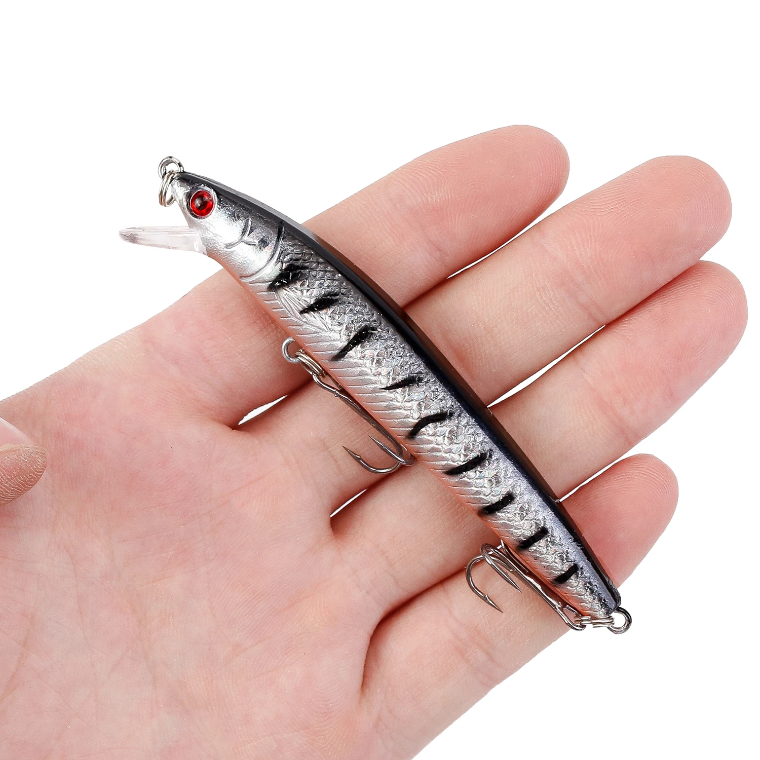 Señuelo flotante Minnow Wobbler 95mm – Crankbait duro para lubina - imagen 2