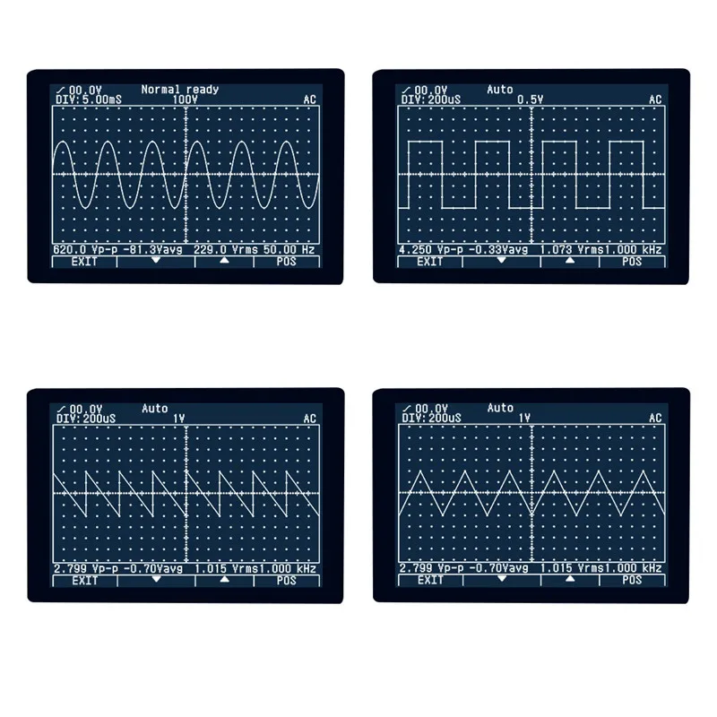 MUSTOOL MDS8207 200MS/s Sampling Rate Digital Oscilloscope Multimeter 400MHz Analog Bandwidth 6000 Counts Graphical Oscilloscope