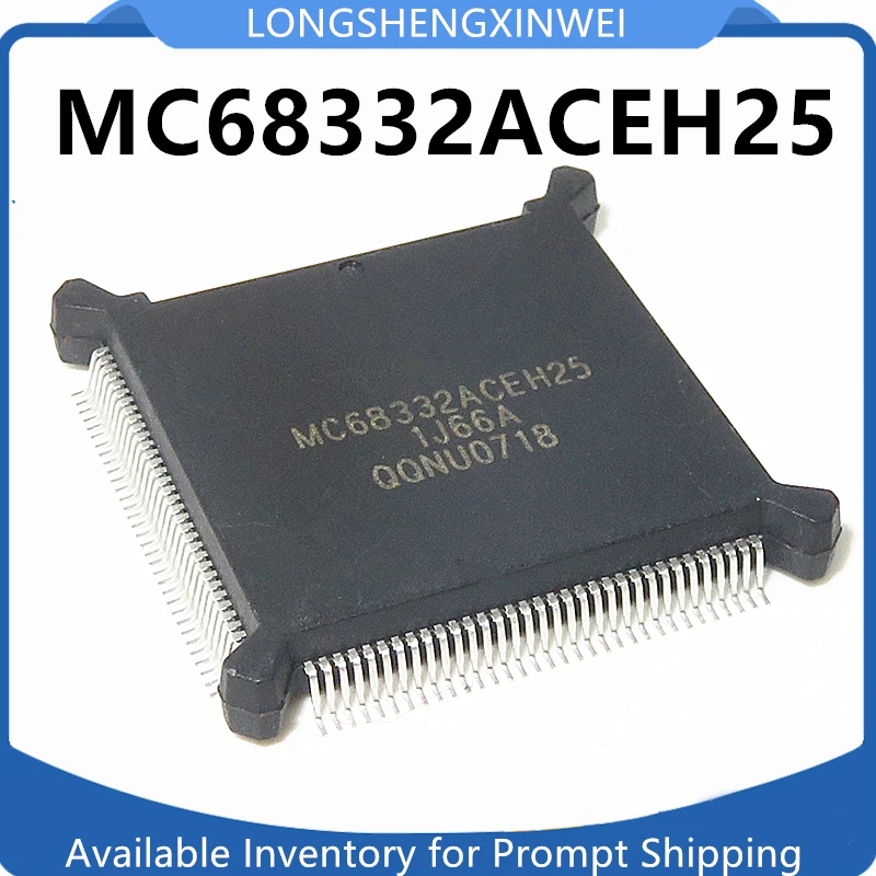 1PCS MC68332ACEH25 MC68332 QFP132 32 Bit MCU New Original