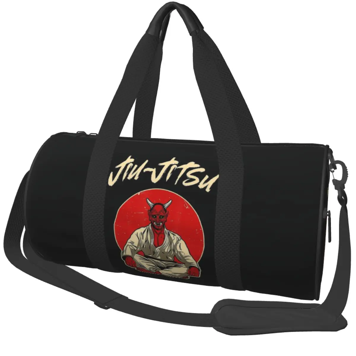 

Спортивная сумка японский Oni Demon бразильский джиу-джитсу ММА BJJ спортивная сумка аксессуары для спортзала пара оксфордская сумка ретро дорожная сумка для фитнеса