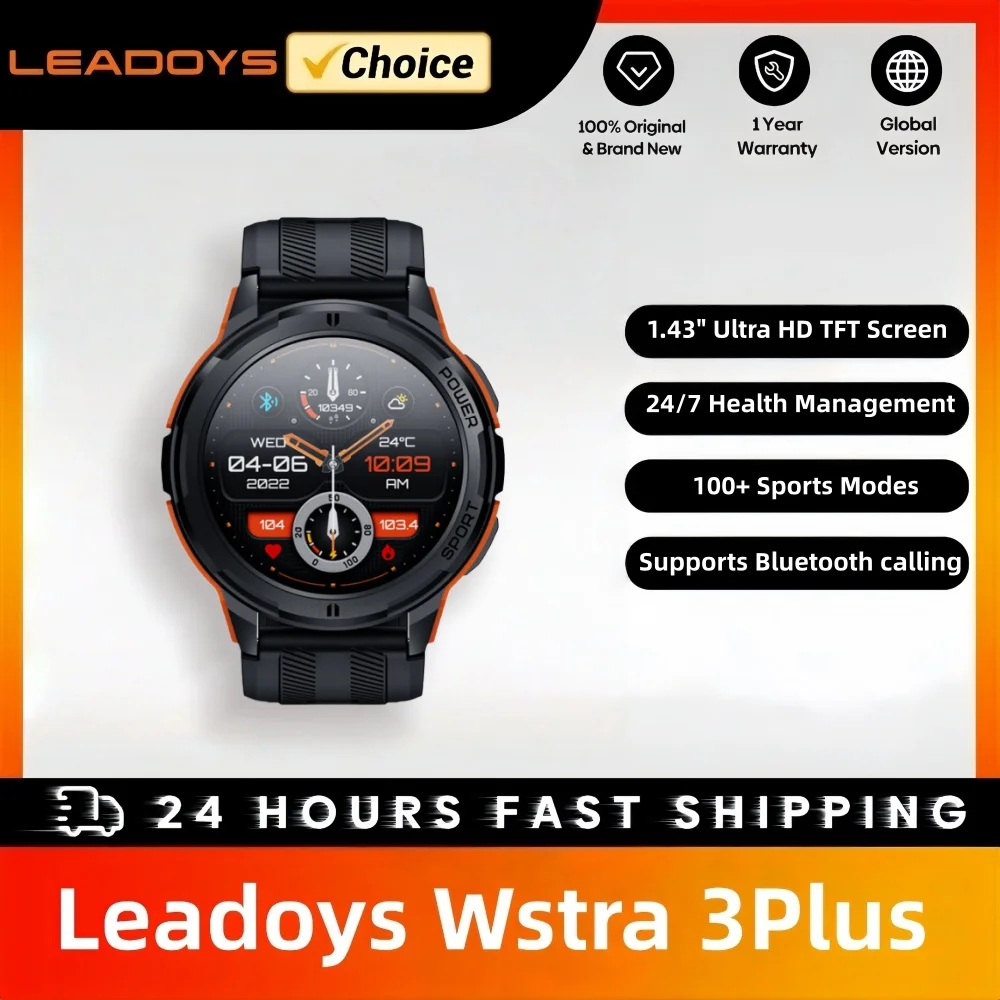 

LeadoysMultifunctional Smart Watch Men Women Bluetooth Connected Phone Music Fitness Sports Bracelet Sleep Monitor Smartwatch