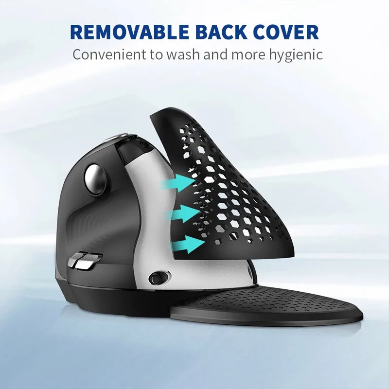 أسطوانة مريحة ثلاثية الأوضاع، قبضة شحن بلوتوث، شريحة عرض عمودية للطاقة