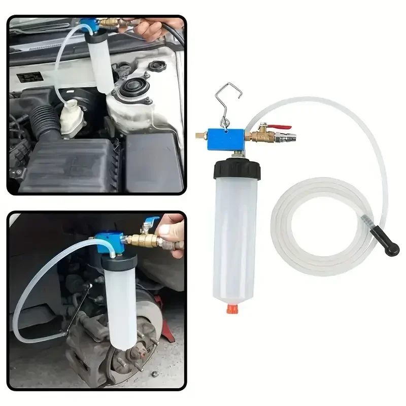 300cc Auto Car Brake Fluid Oil Change Tool Hydraulic Clutch Oil Pump Oil Bleeder Empty Exchange Drained Kit For Car Motorcycle 