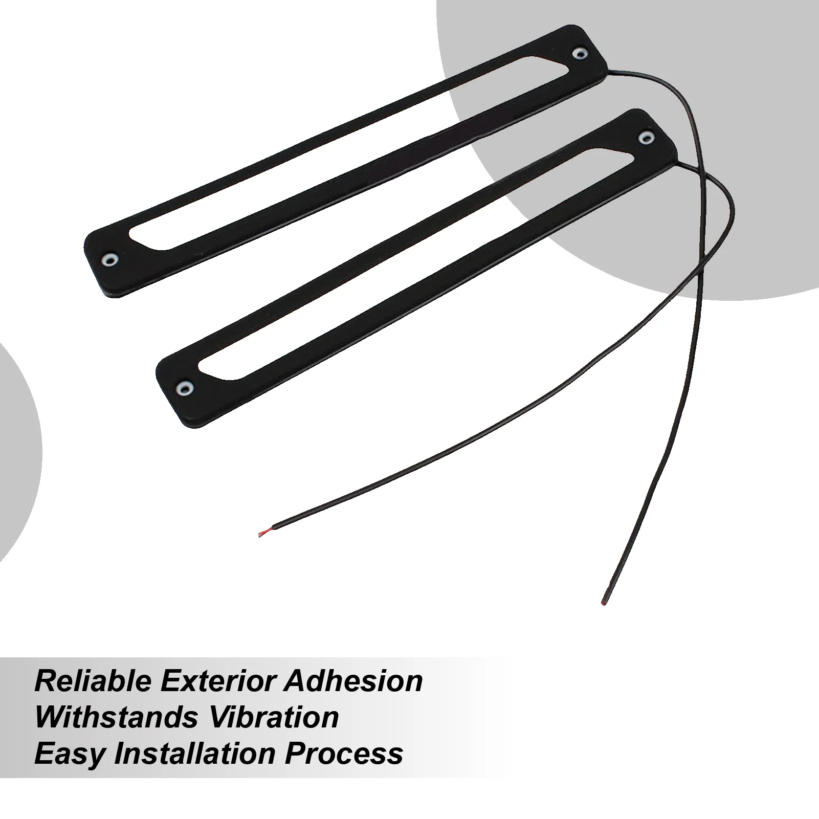 

Daytime Running Lights 9in Silicone Bendable Lamp 2 Pieces Super Bright Bendable Automotive LED Light Strip Front Rear For Truck