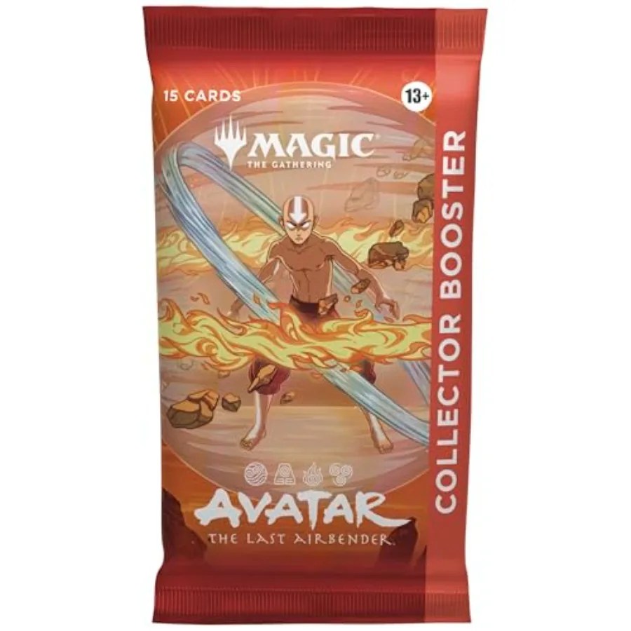 

Коллекционная карточная игра Magic: The Gathering Avatar: The Last Airbender, коллекционный бустер, 1 упаковка из 15 карт