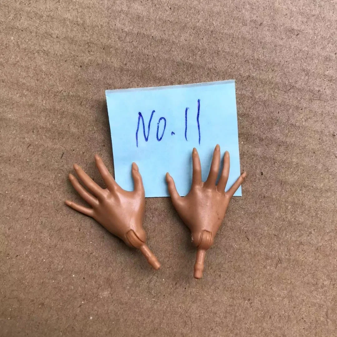1/6 Doll Hands Legs Elbows Feet Replacement Parts for Monster Doll Accessories Gray Black Green Blue Color Doll Parts